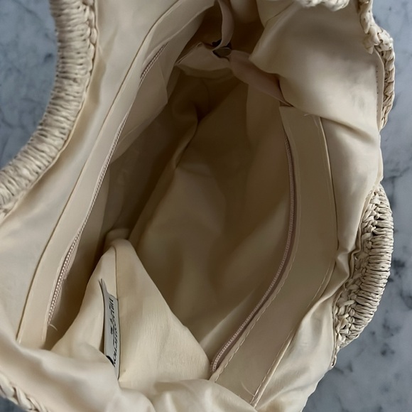 Lulla Collection Woven Rattan Handbag with shoulder strap - Picture 5 of 7